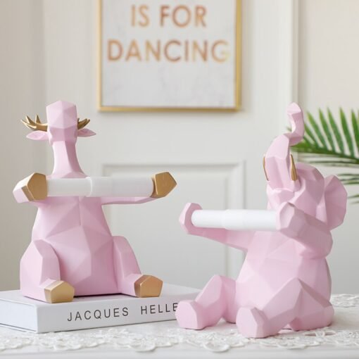The Majestic Elephant Tissue Paper Holder - Image 4