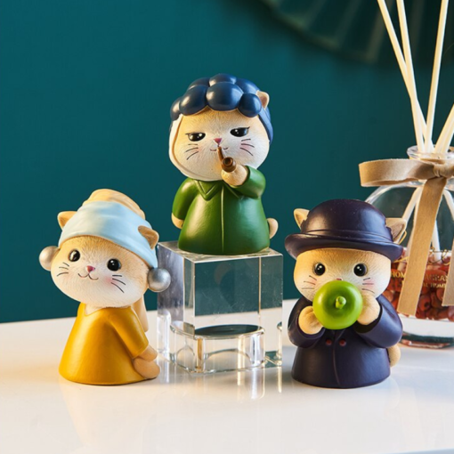 Creative Cat Figurines Collectibles - Image 3